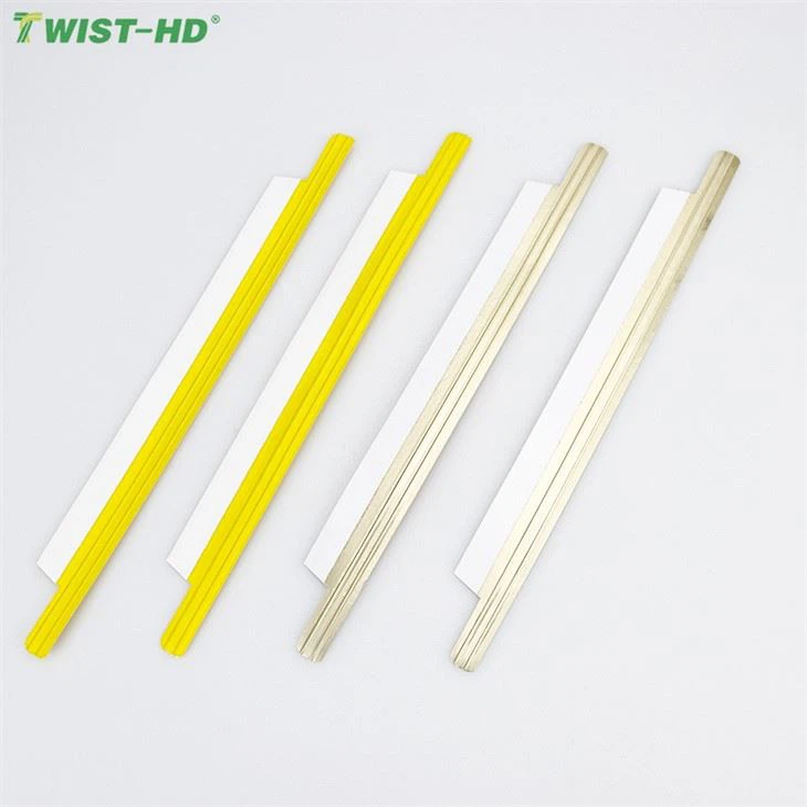 Adhesive Kraft Paper Tin Ties For Baking Paper Bag