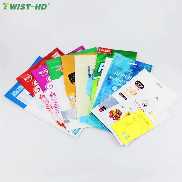 PET/plastic Zipper Package Bags For Food