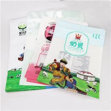 دودھ فلیک پیکیجنگ زپ بیگ